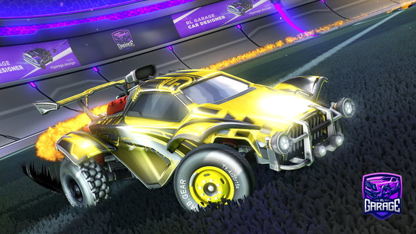 A Rocket League car design from David2006219