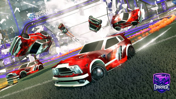 A Rocket League car design from Ties-2010