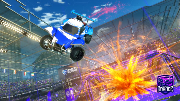 A Rocket League car design from SPIRITRAVAGE