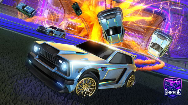 A Rocket League car design from mkrzy