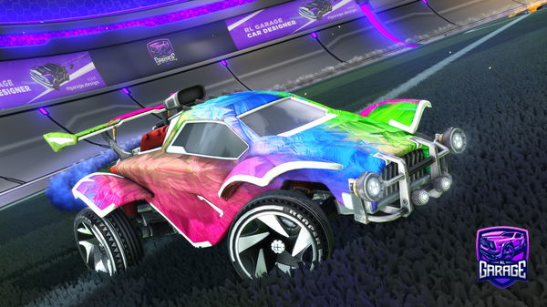 A Rocket League car design from XdFaded21