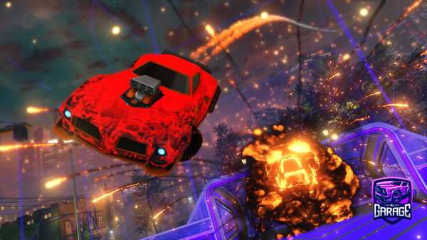 A Rocket League car design from Hooikaika