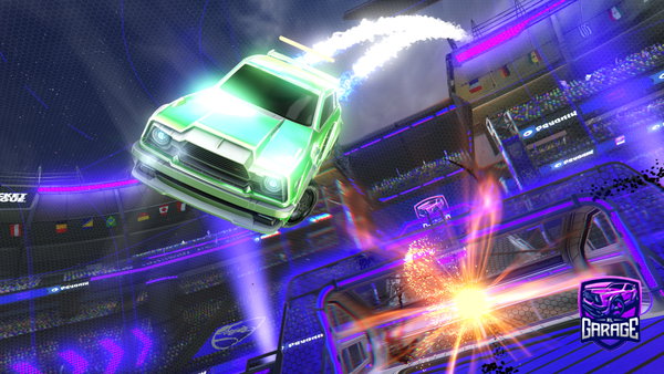 A Rocket League car design from ShortKingz