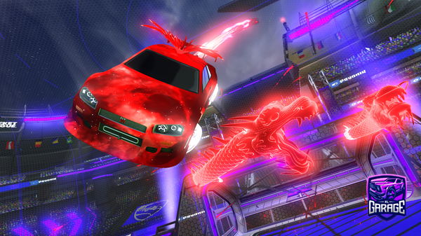 A Rocket League car design from TyL8