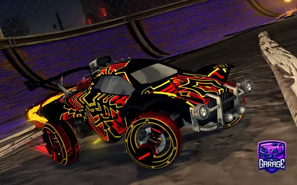 A Rocket League car design from T-Crafter