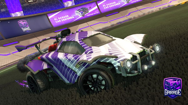 A Rocket League car design from VstarGamer