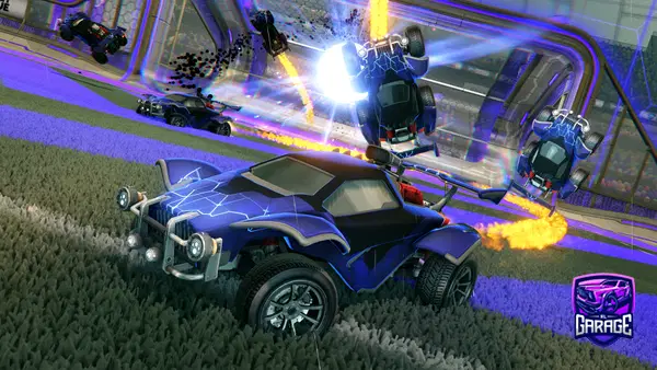 A Rocket League car design from itsMKR