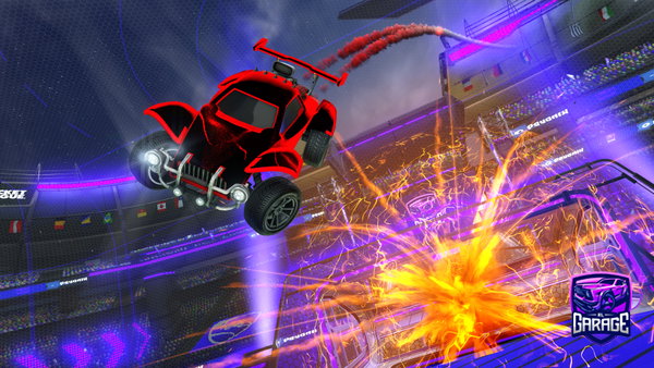 A Rocket League car design from Firexax157