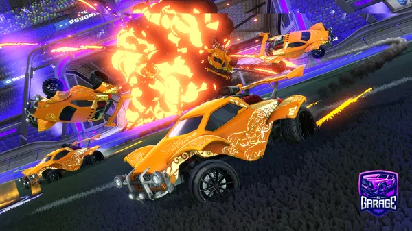 A Rocket League car design from LwGwNw