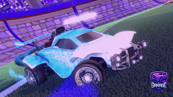A Rocket League car design from SpotVoid