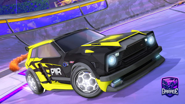 A Rocket League car design from Sebipapper