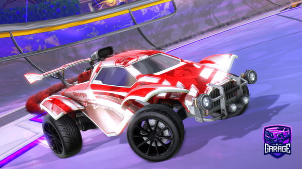 A Rocket League car design from Lucaszz