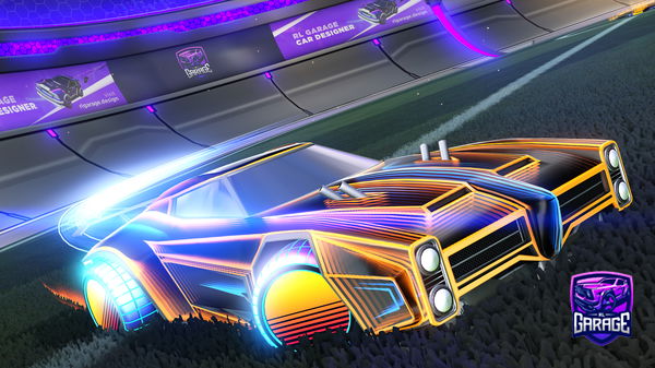 A Rocket League car design from eizieboy