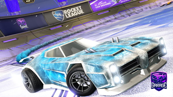 A Rocket League car design from CedarCraft