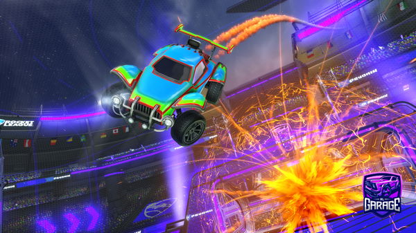 A Rocket League car design from Andrew93