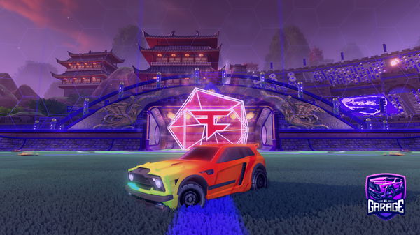 A Rocket League car design from Someone9355