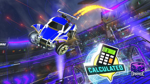 A Rocket League car design from chunkycat