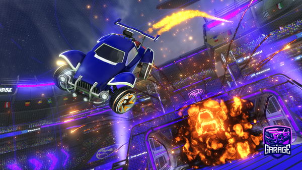 A Rocket League car design from Mrhypermax2