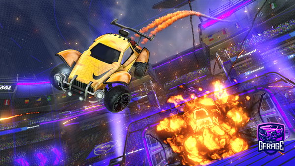 A Rocket League car design from yuanyoux