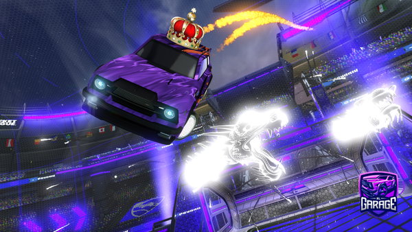 A Rocket League car design from Deanferwer1