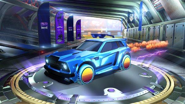 A Rocket League car design from G2XBO