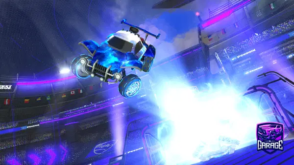 A Rocket League car design from Meatloafitalism