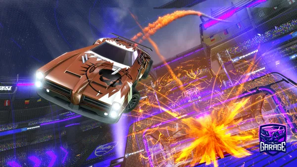 A Rocket League car design from oypowh