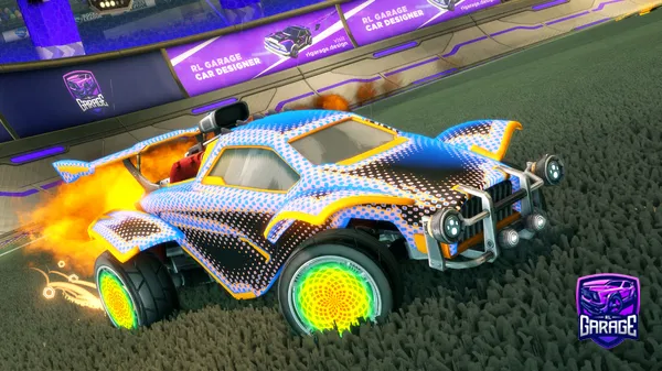 A Rocket League car design from conf1ned