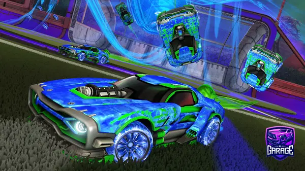 A Rocket League car design from irosario78