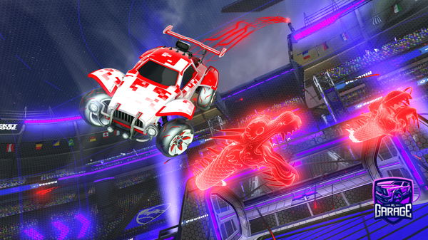 A Rocket League car design from SavageGamerRL
