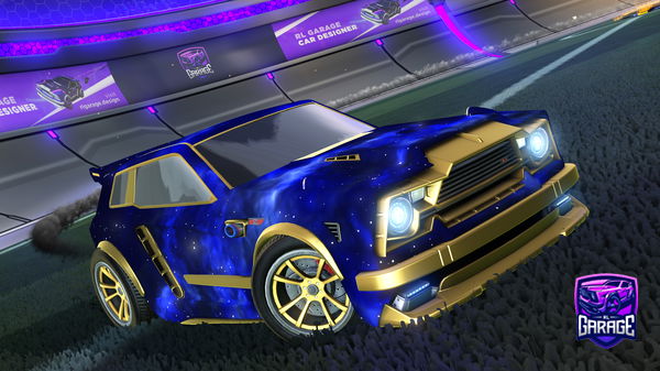 A Rocket League car design from RapidMaster