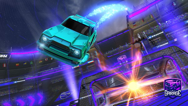 A Rocket League car design from mattmations