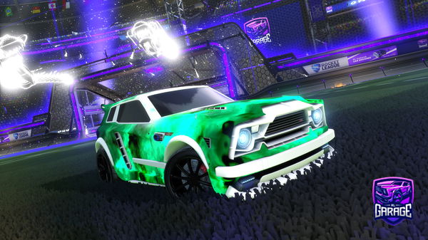 A Rocket League car design from Ramroum_ytb