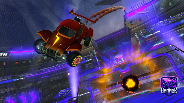 A Rocket League car design from Xd_Zdog