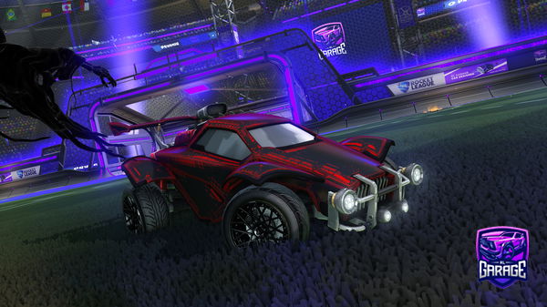 A Rocket League car design from Toexe999