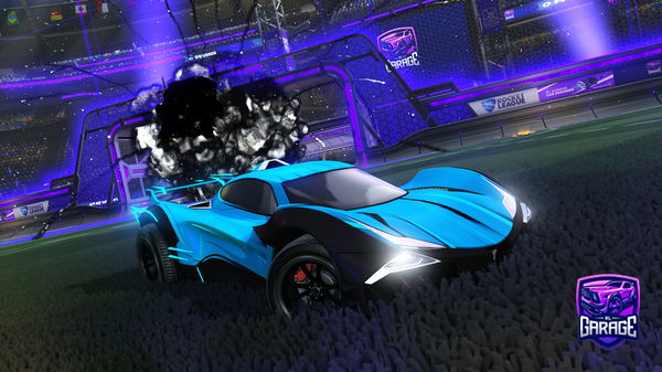 A Rocket League car design from Benbrun100