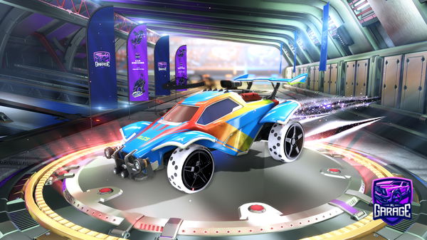 A Rocket League car design from MacMD