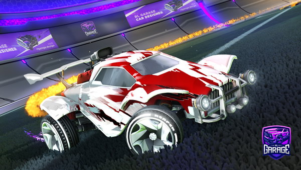 A Rocket League car design from skibidiozzie