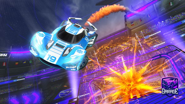 A Rocket League car design from K14mPr3tty