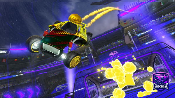 A Rocket League car design from Ven3x