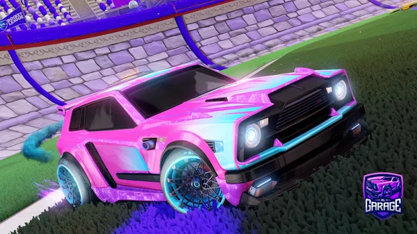 A Rocket League car design from LaughingStawk