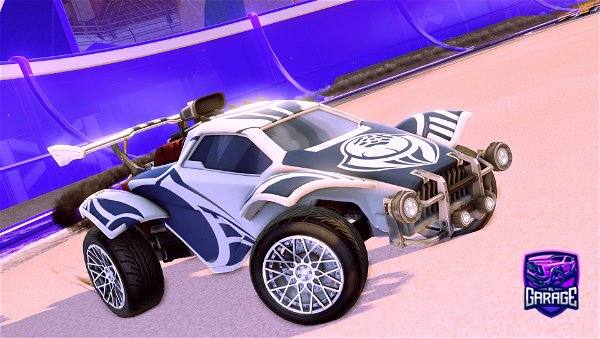 A Rocket League car design from mintyexe