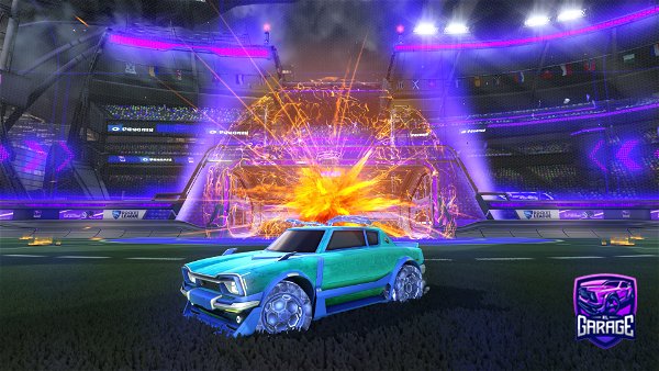 A Rocket League car design from bloony41