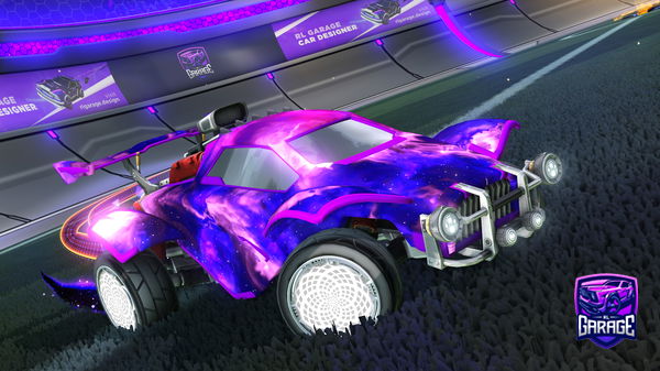 A Rocket League car design from CrazyRedTail