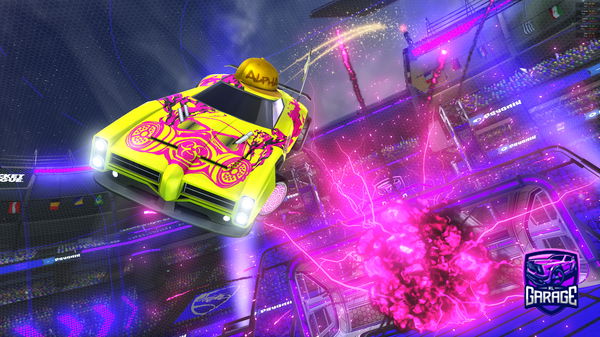 A Rocket League car design from Jijijija267