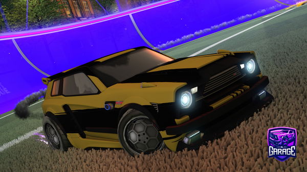 A Rocket League car design from ixzz