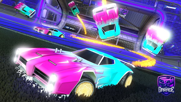 A Rocket League car design from TaitREAl