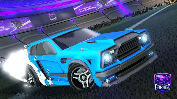 A Rocket League car design from gamingcat