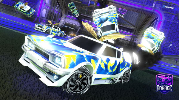A Rocket League car design from Flodwe