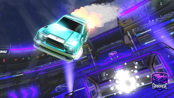 A Rocket League car design from itzmauiii